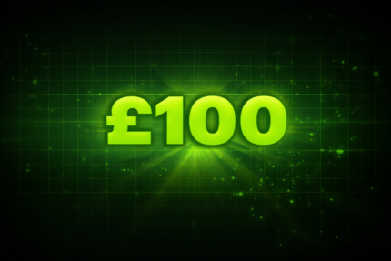 £100 Cash Free entry